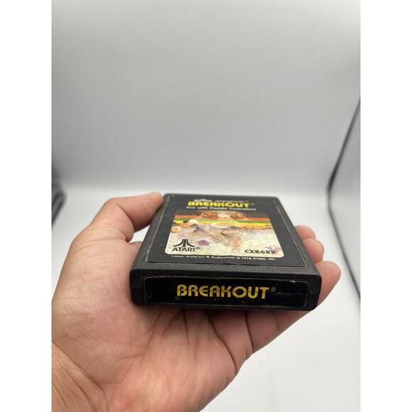 Breakout (Atari 2600) tested Game Cartridge Only - Picture 2 of 4